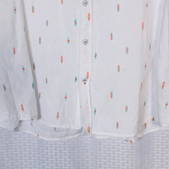 The Original Weatherproof Vintage XXL Washable Linen surfboards short sleeve but - Picture 3 of 11